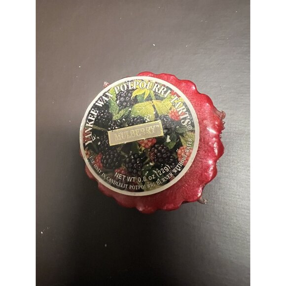 Yankee Candle Mulberry Wax Tart Item 579171 Potpourri New .8 oz‎ Home Fragrance - Picture 3 of 3